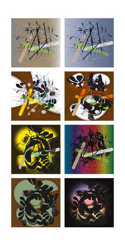 "The Crazy Clock of one of the Wild Things" de Harald Gsaller, Digital a la venta en Singulart