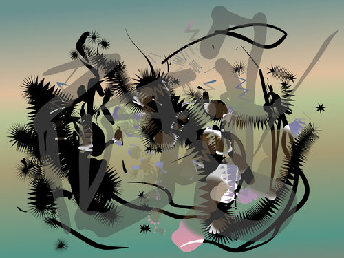 "Some call it Chaos" (Var. A)  Unique piece Harald Gsaller
