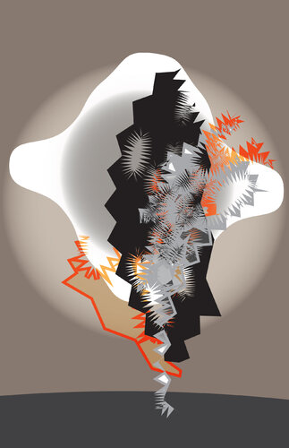 "Spirit of a Taihu Stone" Var A van Harald Gsaller, Digitaal te koop op Singulart