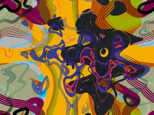 "Dark Dancer" Var2 von Harald Gsaller, Digital kaufen auf Singulart