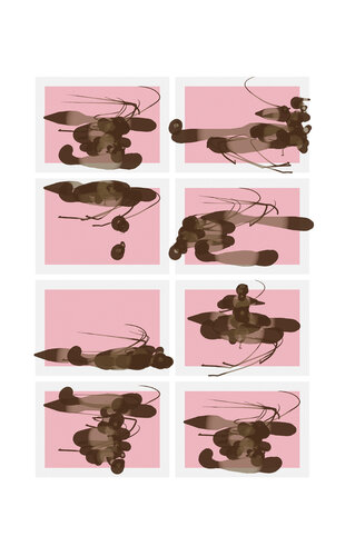 "Transformation of a Spiritual Warrior" Vertical scroll Unique piece by Harald Gsaller, Digital for Sale on Singulart