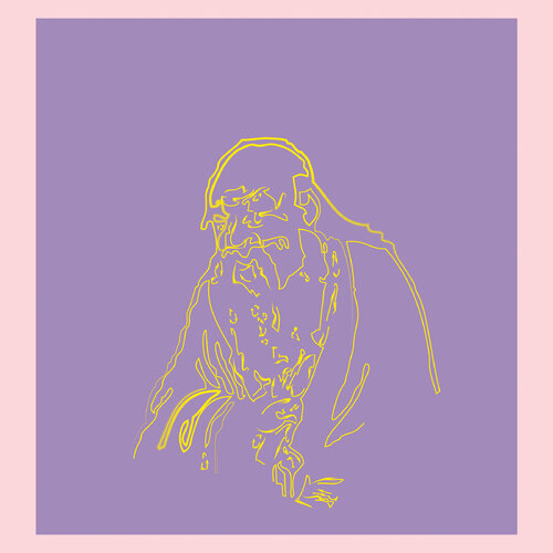 "Lao Tzu, meditating" peony violet colors Var. 1 de Harald Gsaller, Digital a la venta en Singulart