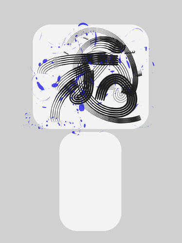 "Whirlwind (Stone Stele)" by Harald Gsaller, Digital for Sale on Singulart