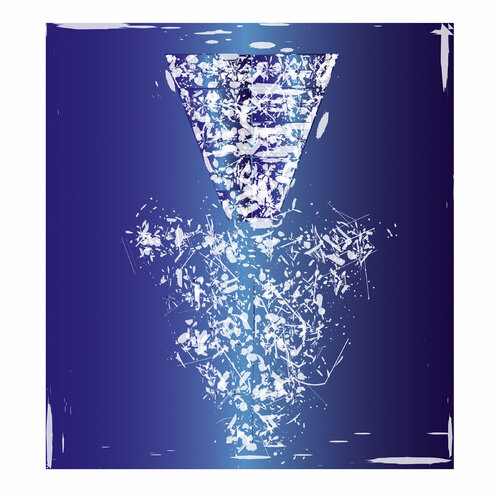 "Chinese Vase (blue)" Harald Gsaller