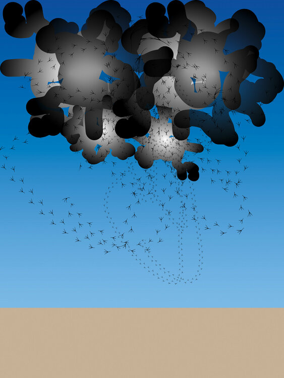 "Auspicious Clouds A" Harald Gsaller