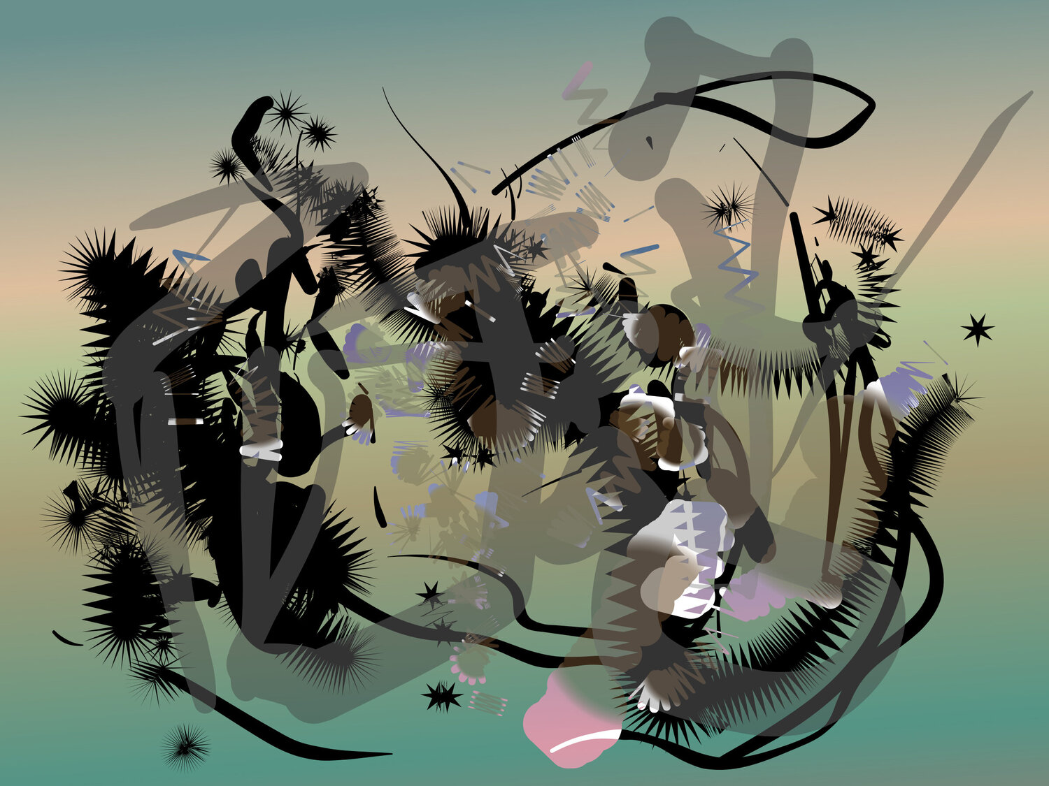 "Some call it Chaos" (Var. A)  Unique piece Harald Gsaller