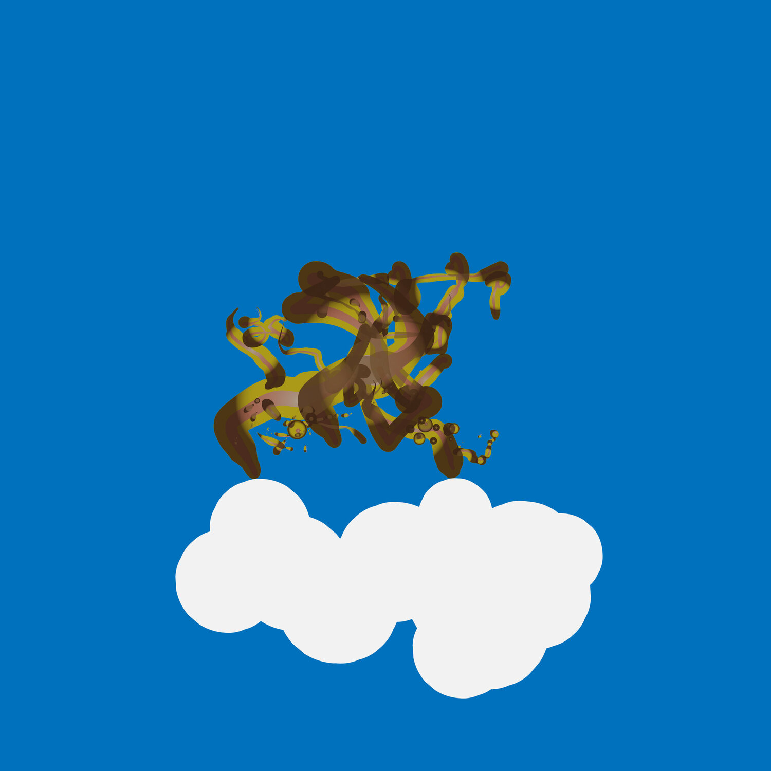 "The Arrival" Cloud version Unique piece Harald Gsaller