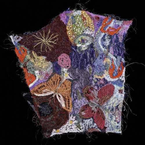 Love for All Things Shirt Sleeve Left van Aomi Kikuchi, Textiel te koop op Singulart