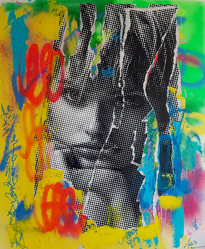 Fragment#4 von Peïo, Malerei kaufen auf Singulart