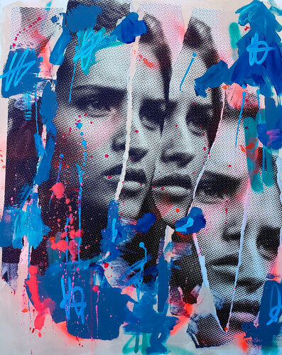 Fragment#9 von Peïo, Malerei kaufen auf Singulart