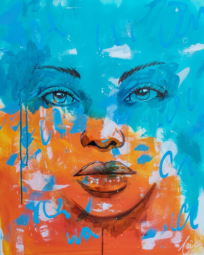 IZIA von Peïo, Malerei kaufen auf Singulart