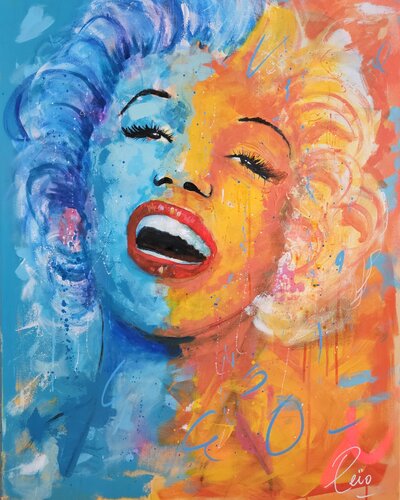Marylin#1 von Peïo, Malerei kaufen auf Singulart