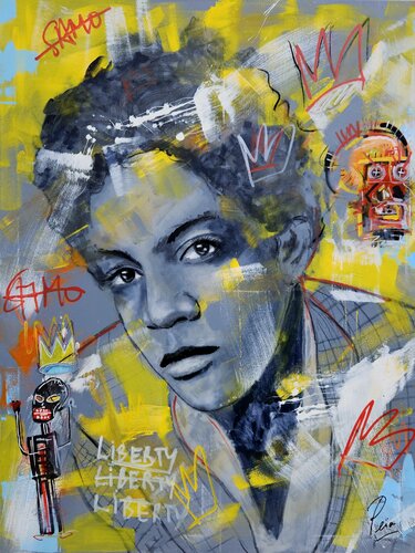 BASQUIAT von Peïo, Malerei kaufen auf Singulart