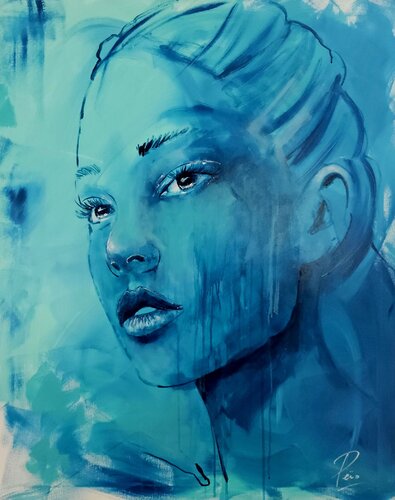 jULIA by Peïo, Painting for Sale on Singulart