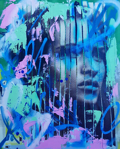 Fragment#2 von Peïo, Malerei kaufen auf Singulart