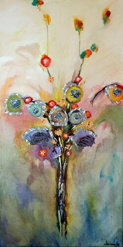 A toi mon amour par Dominique Desmeules, Peinture en vente sur Singulart