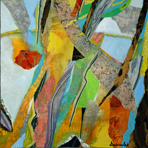 Forêt tropicale by Dominique Desmeules, Painting for Sale on Singulart