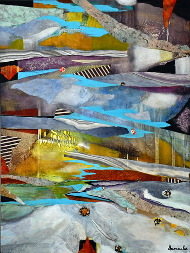 Glissades sur glace de Dominique Desmeules, Pintura a la venta en Singulart