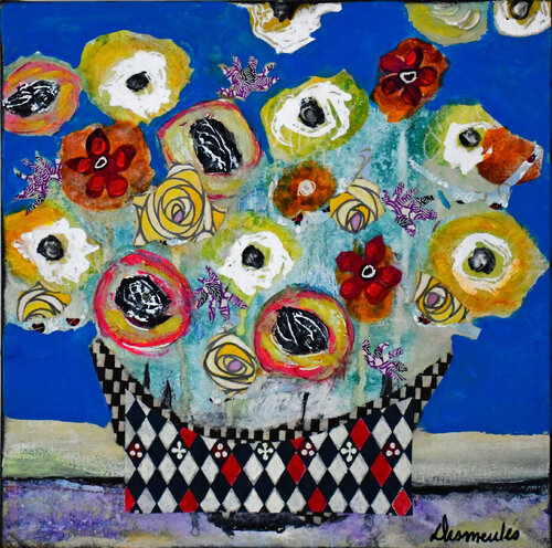 Ciel de fleurs Dominique Desmeules