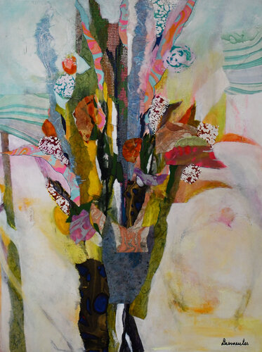 Les cachottières par Dominique Desmeules, Peinture en vente sur Singulart