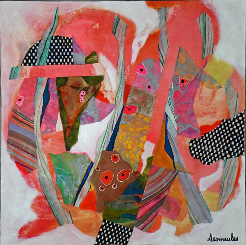 Se laisser aller par Dominique Desmeules, Peinture en vente sur Singulart