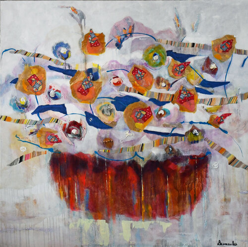 Reflets van Dominique Desmeules, Schilderij te koop op Singulart