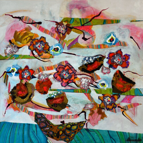 En équilibre de Dominique Desmeules, Pintura a la venta en Singulart