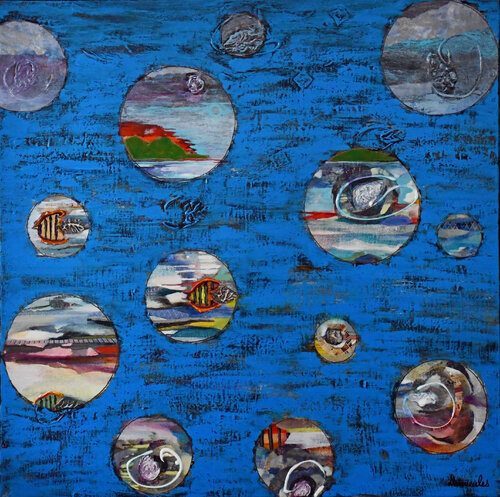 A travers les hublots de Dominique Desmeules, Pintura a la venta en Singulart