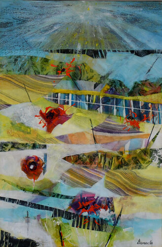 Eclats d'univers by Dominique Desmeules, Painting for Sale on Singulart
