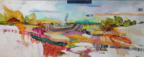 Sur un air d'aller de Dominique Desmeules, Pintura a la venta en Singulart