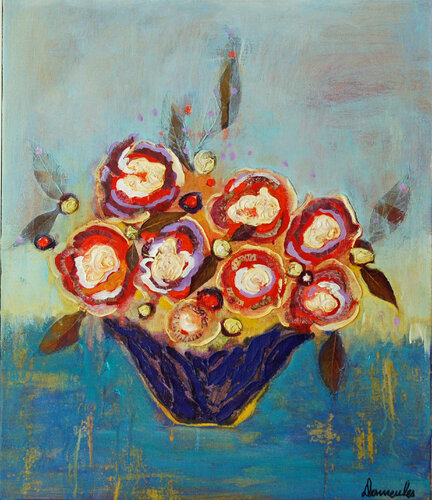 Fire light de Dominique Desmeules, Pintura a la venta en Singulart