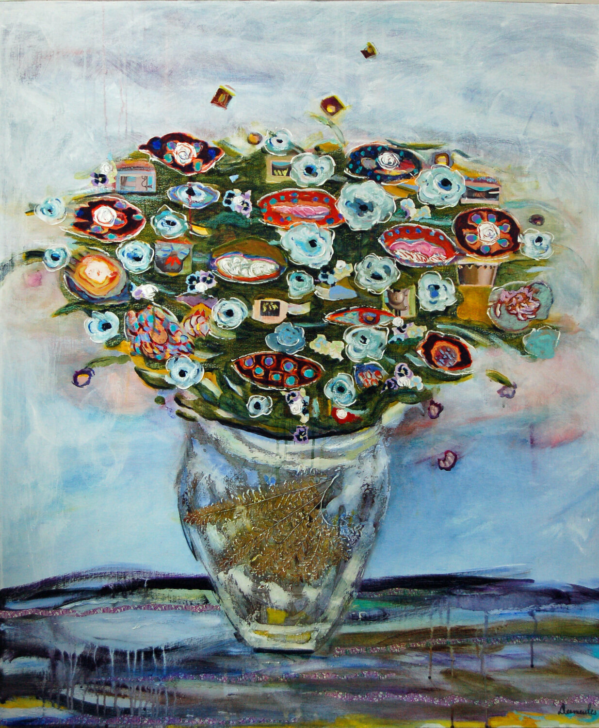 Mélodie bleue Dominique Desmeules