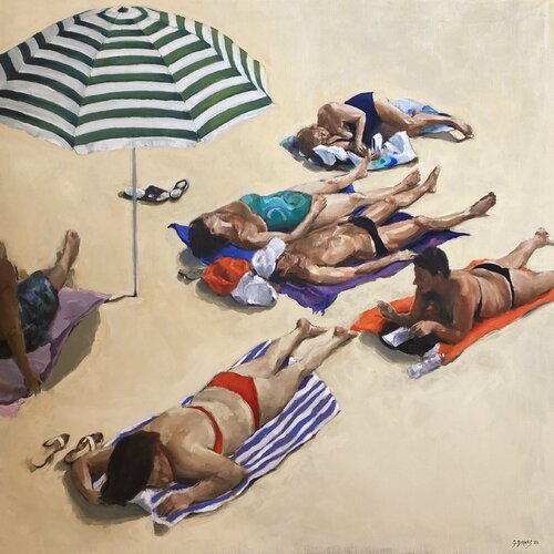 Farniente by Géraldine Morales, Painting for Sale on Singulart