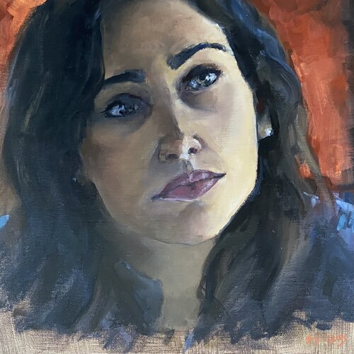 Lucile by Géraldine Morales, Painting for Sale on Singulart