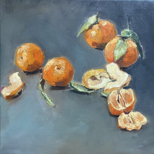 clémentines van Géraldine Morales, Schilderij te koop op Singulart