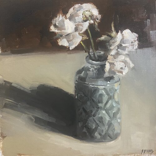 Roses fanées Géraldine Morales