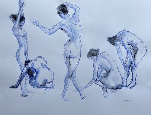 Planche Melissa by Géraldine Morales, Drawing for Sale on Singulart