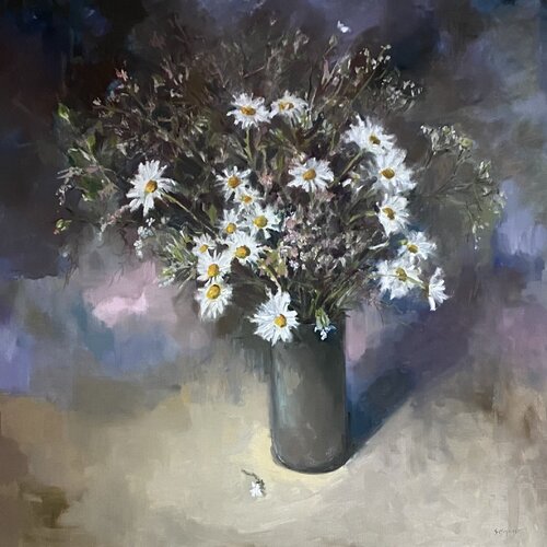 Bouquet Champêtre van Géraldine Morales, Schilderij te koop op Singulart