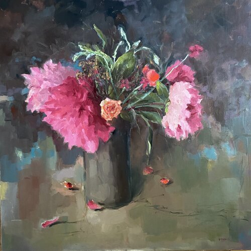 Bouquet de Gégé di Géraldine Morales, Pittura in vendita su Singulart