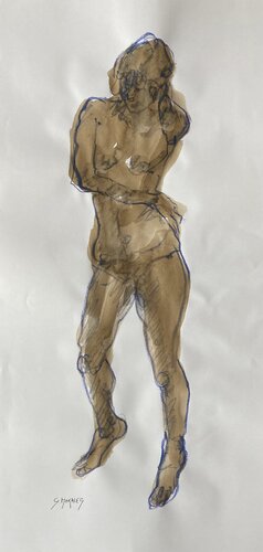 Madeleine van Géraldine Morales, Tekening te koop op Singulart