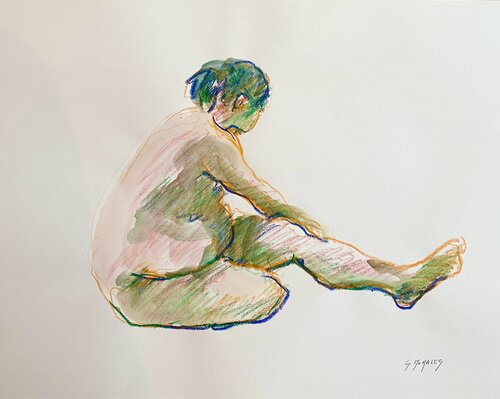 Yin di Géraldine Morales, Disegno in vendita su Singulart