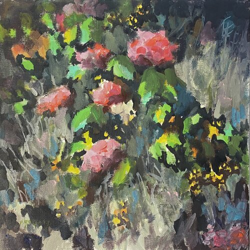 Massif coloré van Géraldine Morales, Schilderij te koop op Singulart