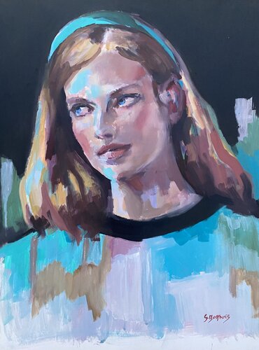 Prunella by Géraldine Morales, Work on Paper for Sale on Singulart
