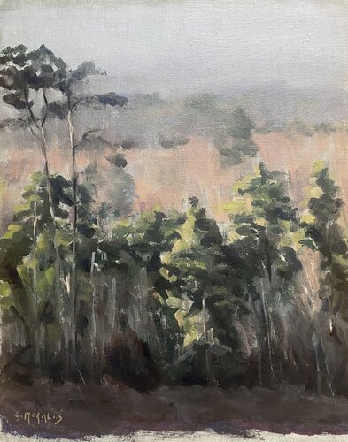 Du côté de Gambaiseuil par Géraldine Morales, Peinture en vente sur Singulart