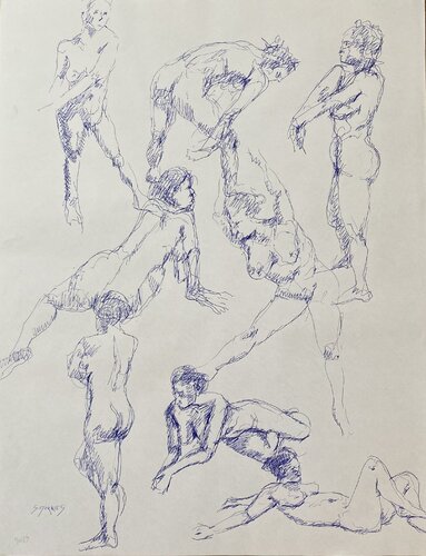 planche cécile by Géraldine Morales, Drawing for Sale on Singulart