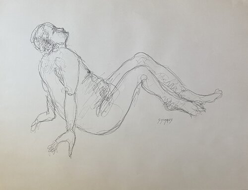 JP 4 van Géraldine Morales, Tekening te koop op Singulart
