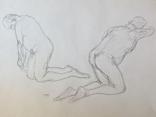 JP 3 van Géraldine Morales, Tekening te koop op Singulart