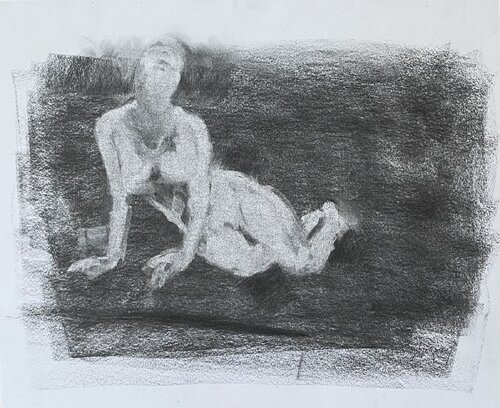 nymphe 3 van Géraldine Morales, Tekening te koop op Singulart