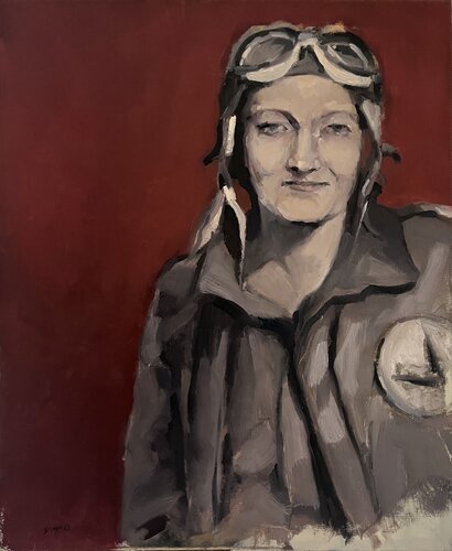 WASP Air Force, pilote van Géraldine Morales, Schilderij te koop op Singulart