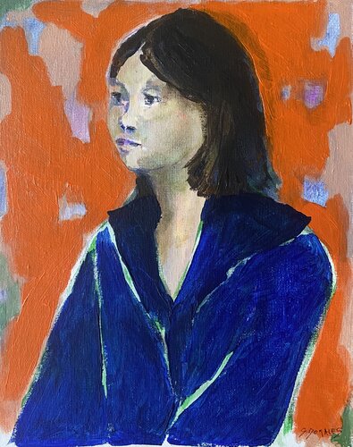 Paule by Géraldine Morales, Painting for Sale on Singulart